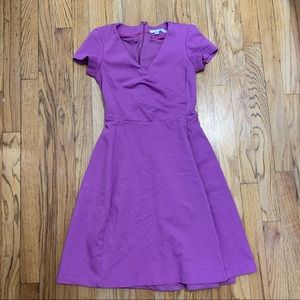 Boden Vibrant Purple Midi Dress